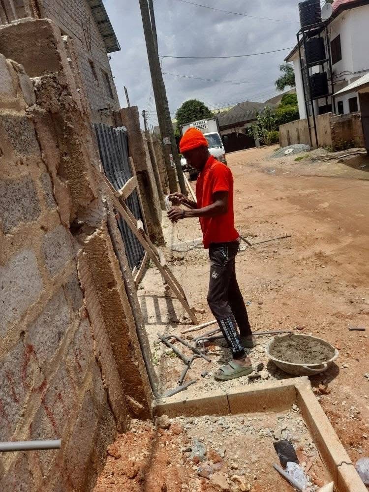 External wiring work