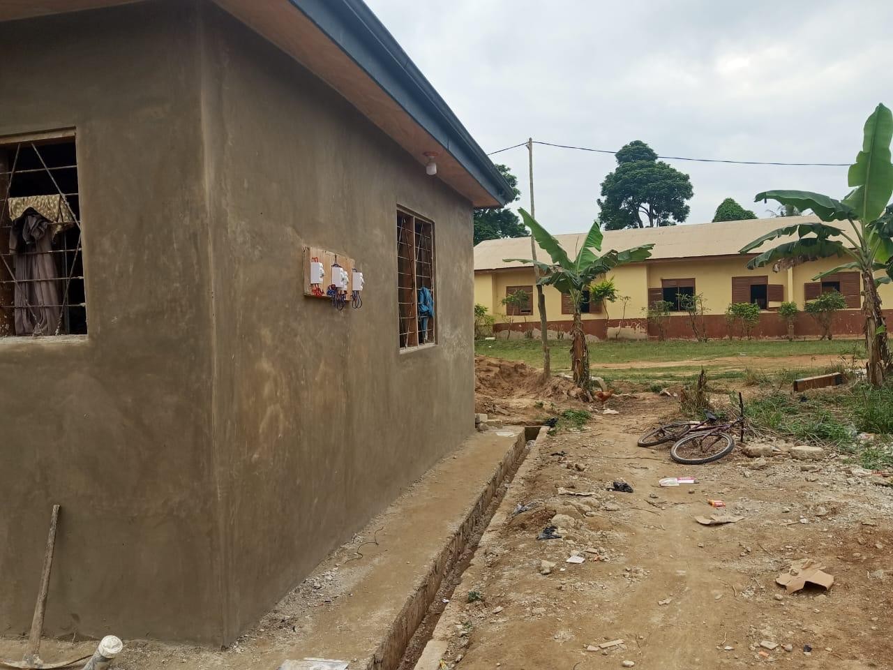 Exterior wall finishing