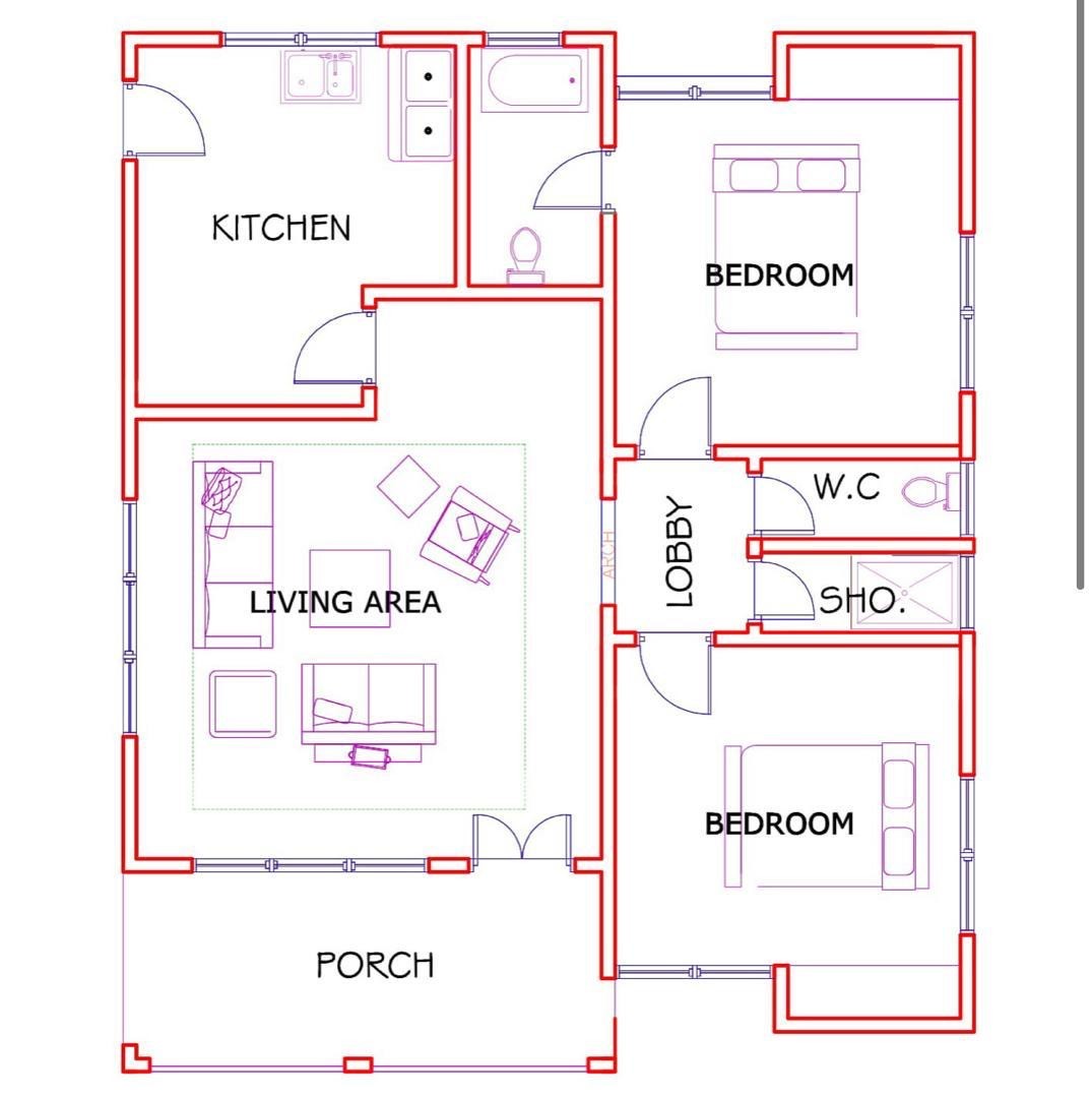 Building layout design