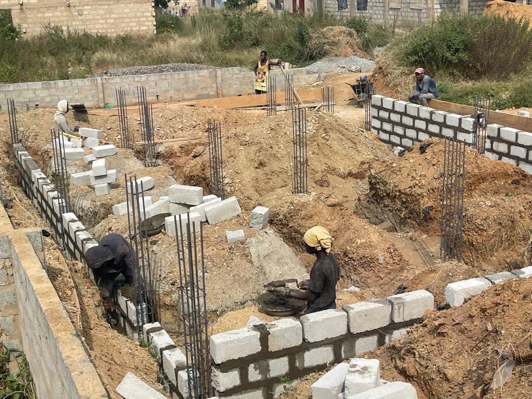 Foundations taking shape